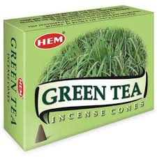 Stożkowe kadzidło GREEN TEA